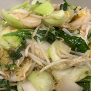 110 Stir Fried Vegetables with Garlic & Ginger  姜蒜青菜