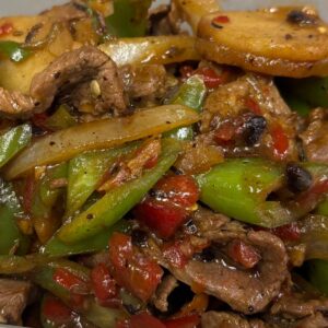 123 Hunan Special Stir Fried Chilli Beef 小炒牛