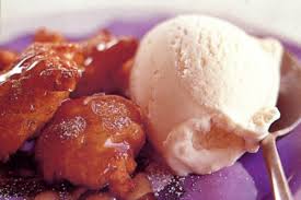 403 Apple Fritter with Ice Cream