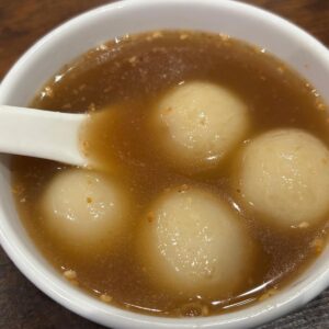 409 Rice Ball with Ginger & Sugar 姜糖汤圆