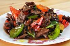 107 Beef Green Paper in Black Bean Sauce