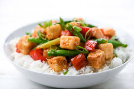 306 Hunan Chilli Tofu with Rice