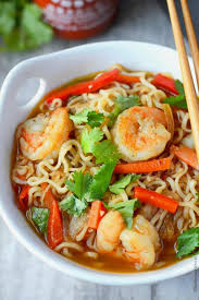 212 Prawn Ramen with Vegetables