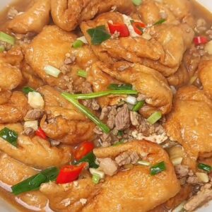 104 Hunan Special Stir Fried Chilli Tofu